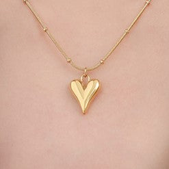 Love Heart Pendant Necklace