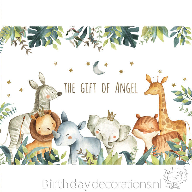 Koop nu de Vriendjes in het bos muursticker van BirthdayDecorations.nl!