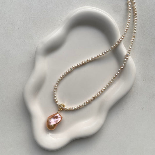 Basic Freshwater pearl necklace