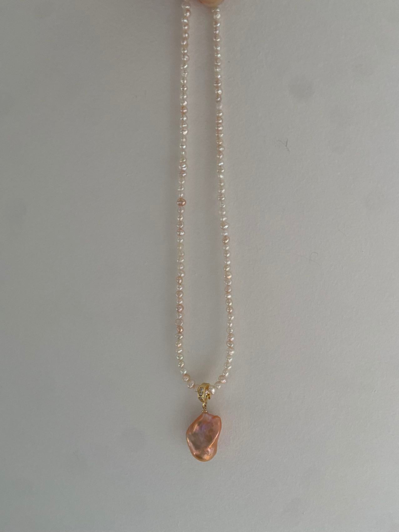 Basic Freshwater pearl necklace