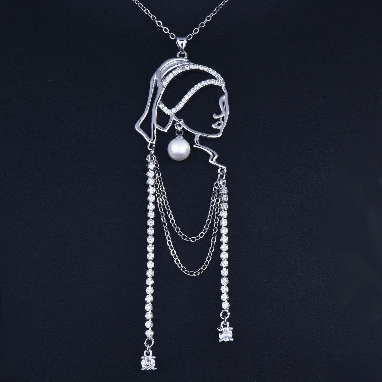 Buy now the beautiful Girl with the Pearl Earring set from Amore Jewellery