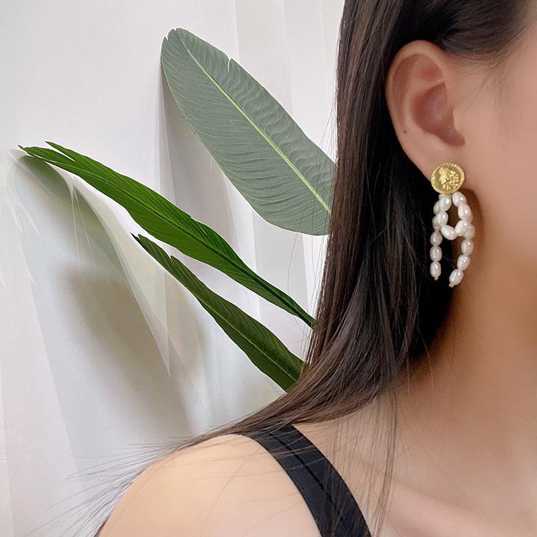 Buy now the beautiful Vintage Coin Earrings from Amore Jewellery